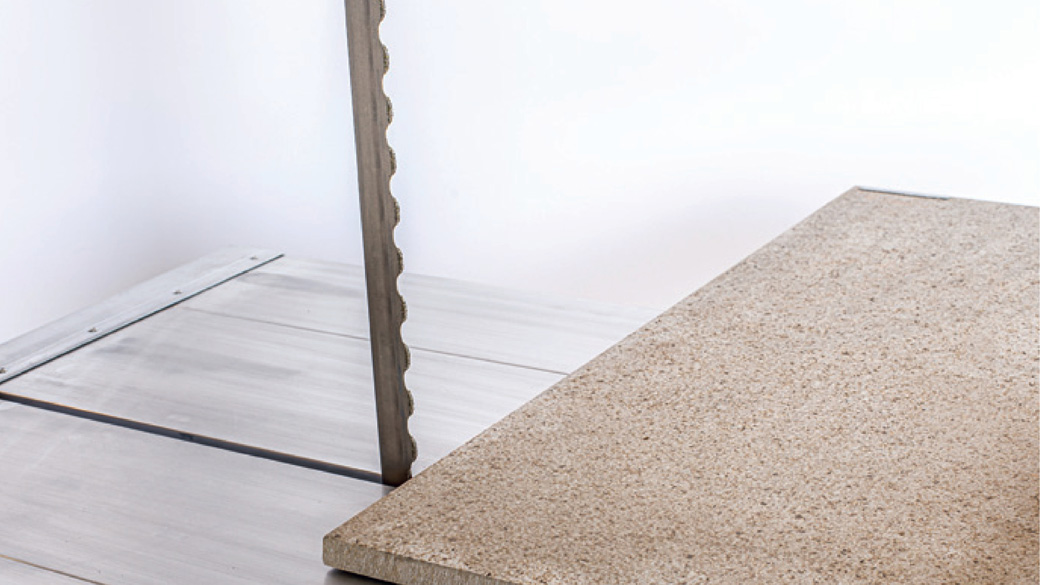 Zerspanung von Fliesen